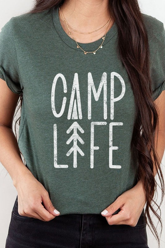Camp Life Graphic Tee-SHIPS DIRECTLY TO YOU!