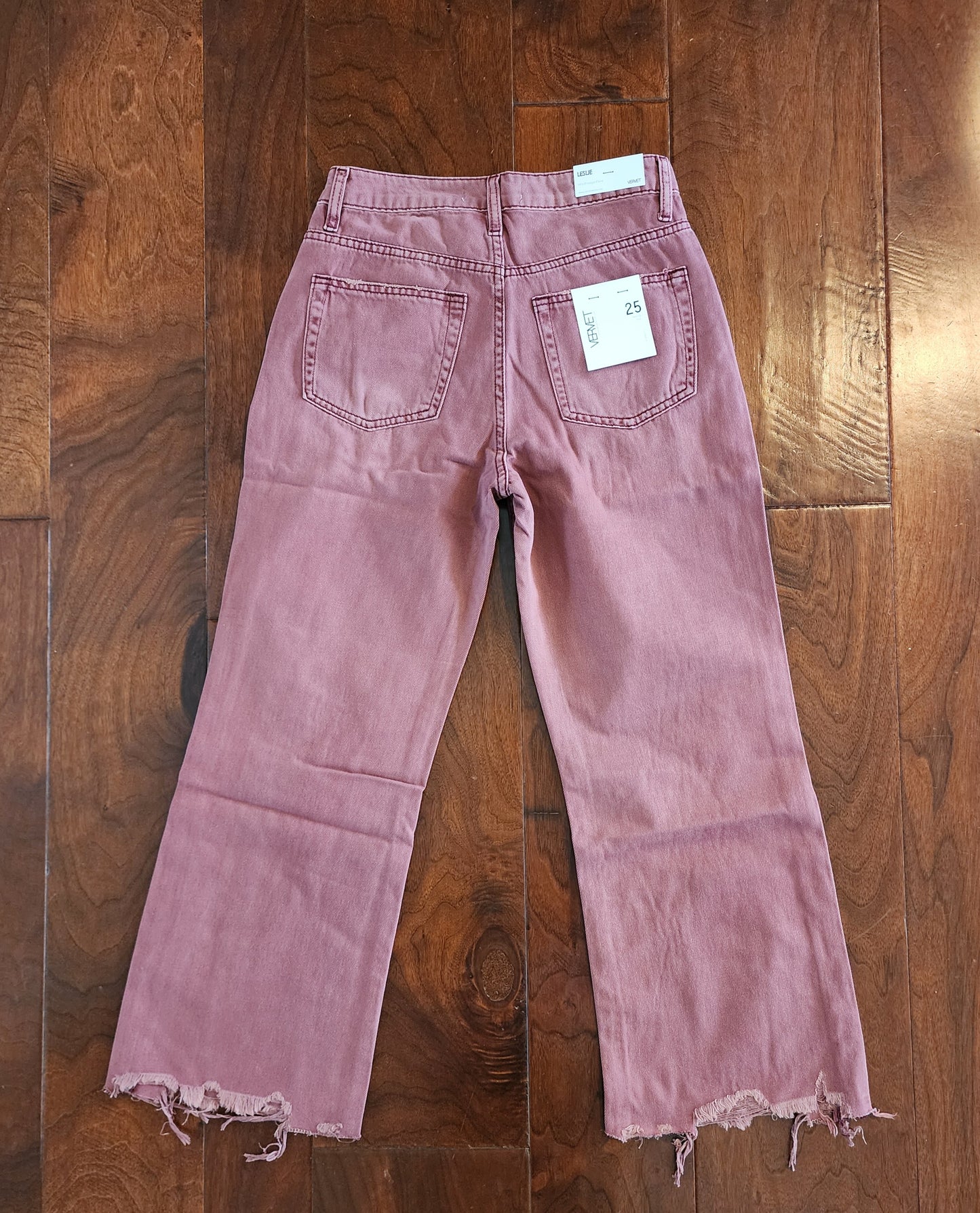Russet Crop Flare Jeans