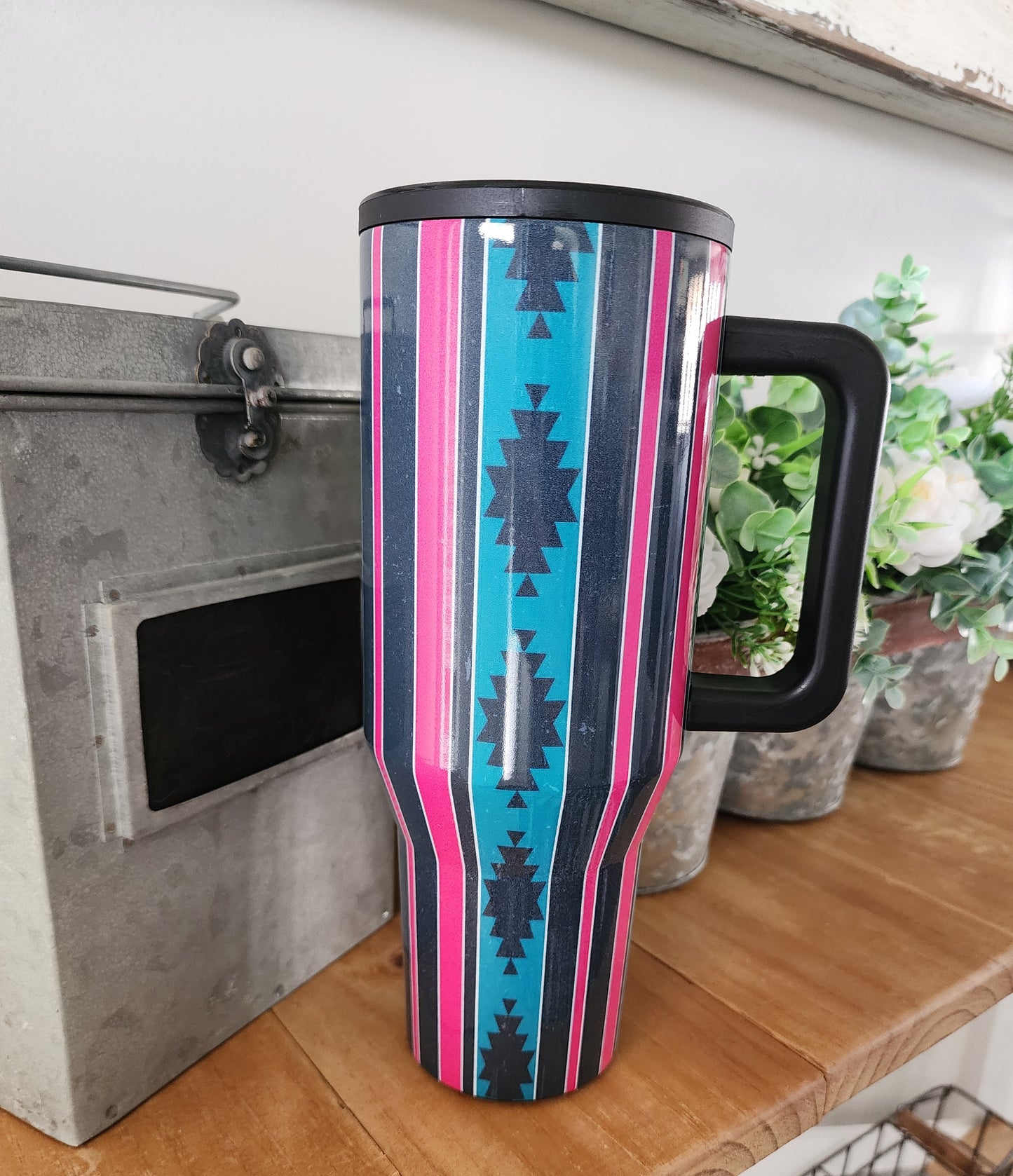 Throwback 40oz Aztec Tumbler