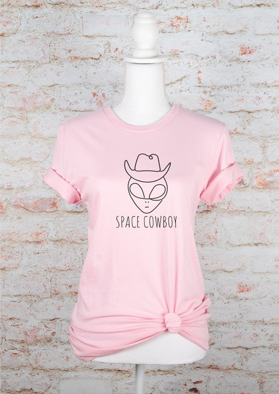 Space Cowboy Graphic Tee-SHIPS DIRECTLY TO YOU!