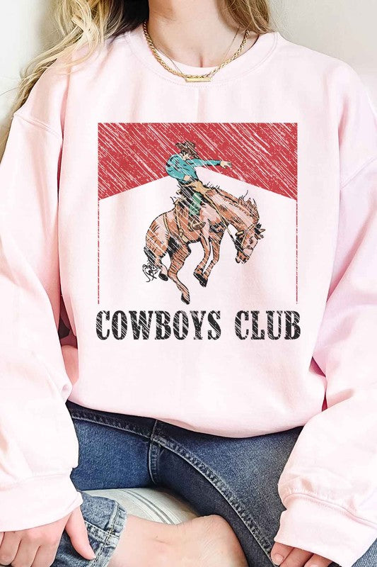 Cowboys Club Sweatshirt-SHIPS DIRECTLY TO YOU!