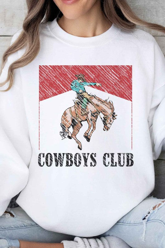 Cowboys Club Sweatshirt-SHIPS DIRECTLY TO YOU!