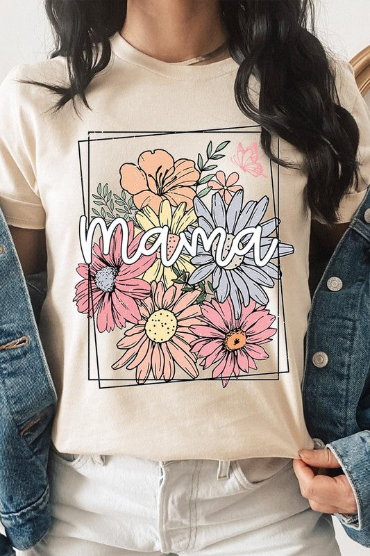 Mama Flower Tee-SHIPS DIRECTLY TO YOU!