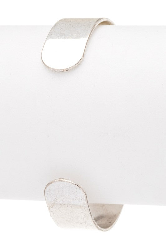 Stone Pave Engraved Western Open Cuff-SHIPS DIRECTLY TO YOU!