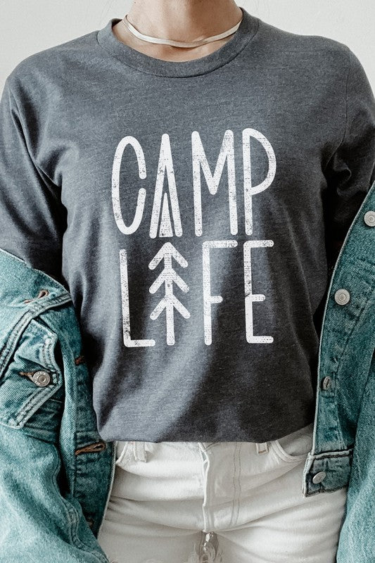 Camp Life Graphic Tee-SHIPS DIRECTLY TO YOU!