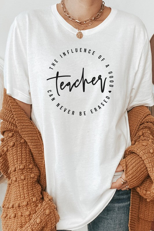 The Influence Of A Good Teacher Graphic Tee-SHIPS DIRECTLY TO YOU!