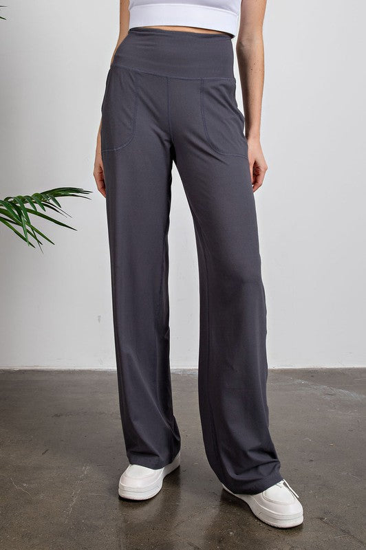 Butter Straight Leg Pants-SHIPS DIRECTLY TO YOU!