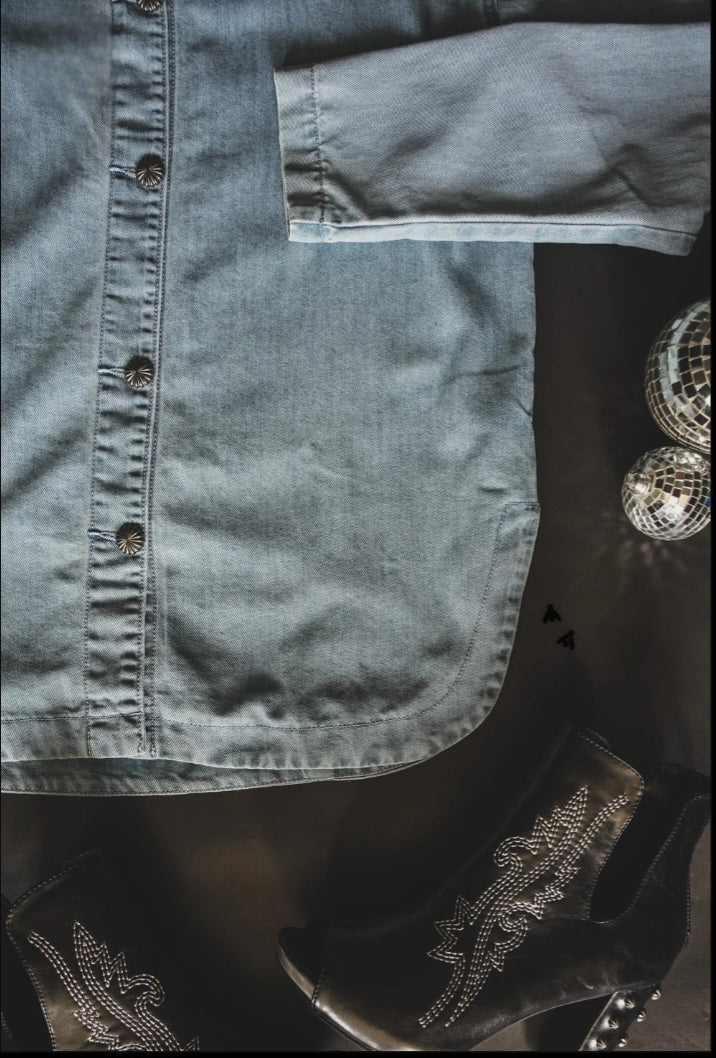Homesteader Denim Top