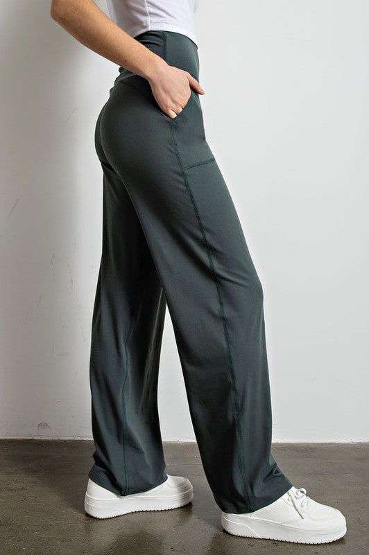 Butter Straight Leg Pants-SHIPS DIRECTLY TO YOU!