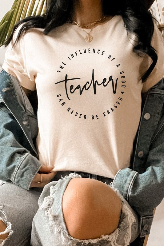 The Influence Of A Good Teacher Graphic Tee-SHIPS DIRECTLY TO YOU!