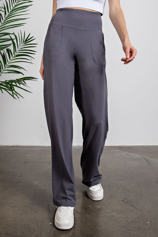 Butter Straight Leg Pants-SHIPS DIRECTLY TO YOU!