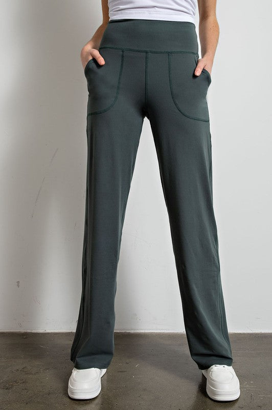 Butter Straight Leg Pants-SHIPS DIRECTLY TO YOU!