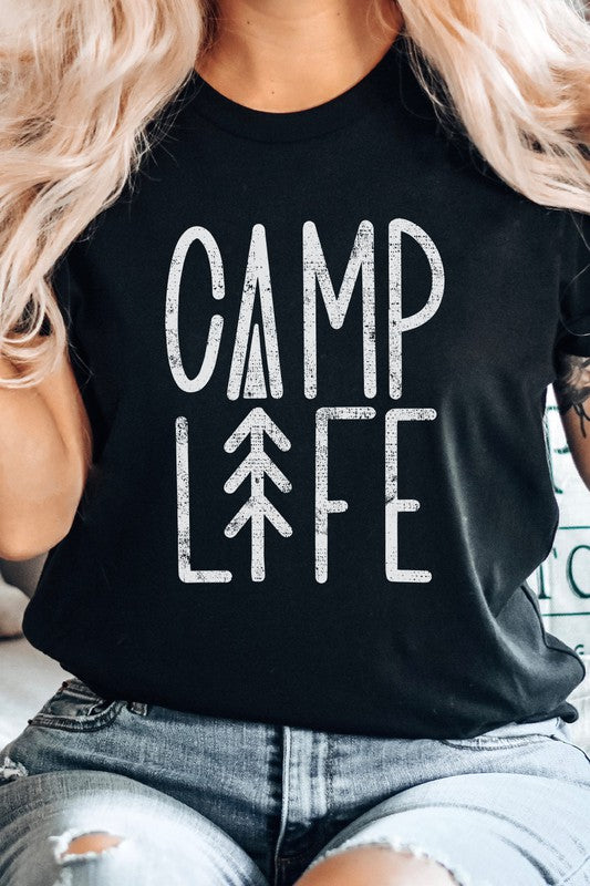 Camp Life Graphic Tee-SHIPS DIRECTLY TO YOU!