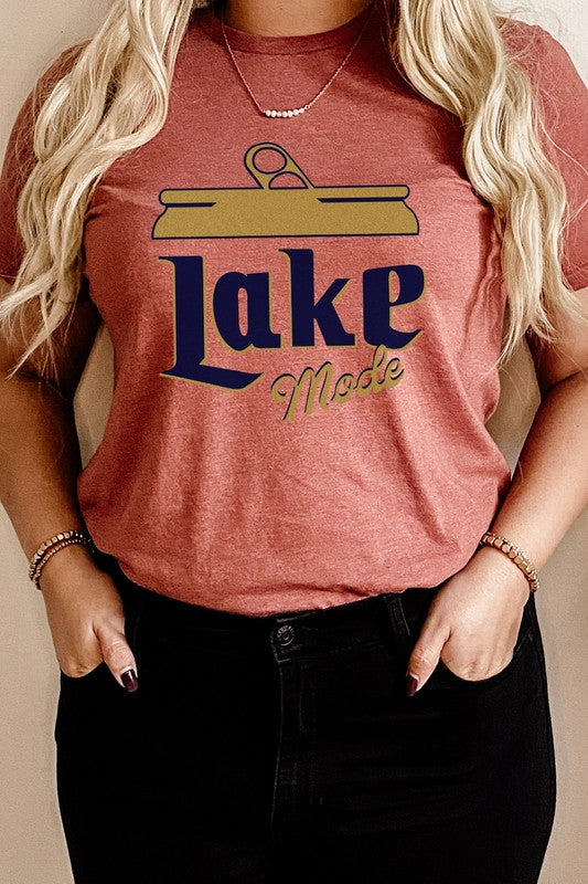 Lake Mode Graphic Tee-SHIPS DIRECTLY TO YOU!