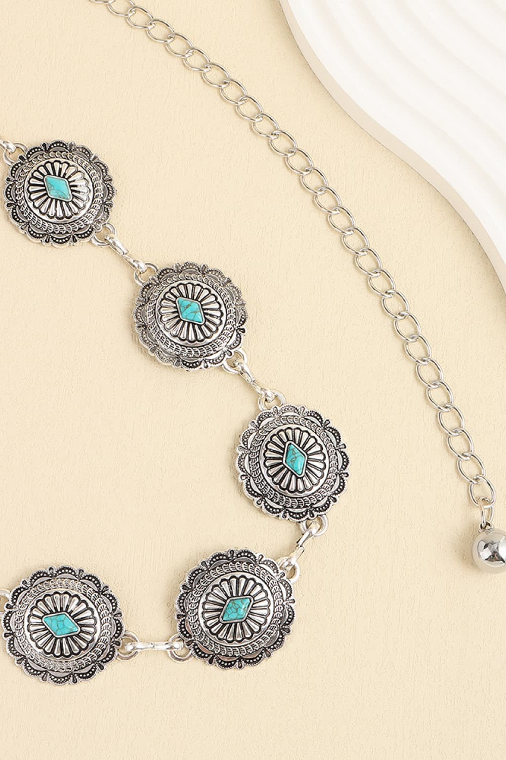 Kalli Turquoise Belt-SHIPS DIRECTLY TO YOU!