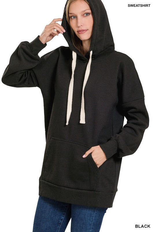 Oversized Hoodie Longline Sweatshirt-SHIPS DIRECTLY TO YOU!