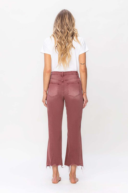 90's Vintage High Rise Crop Flare Jeans-SHIPS DIRECTLY TO YOU!