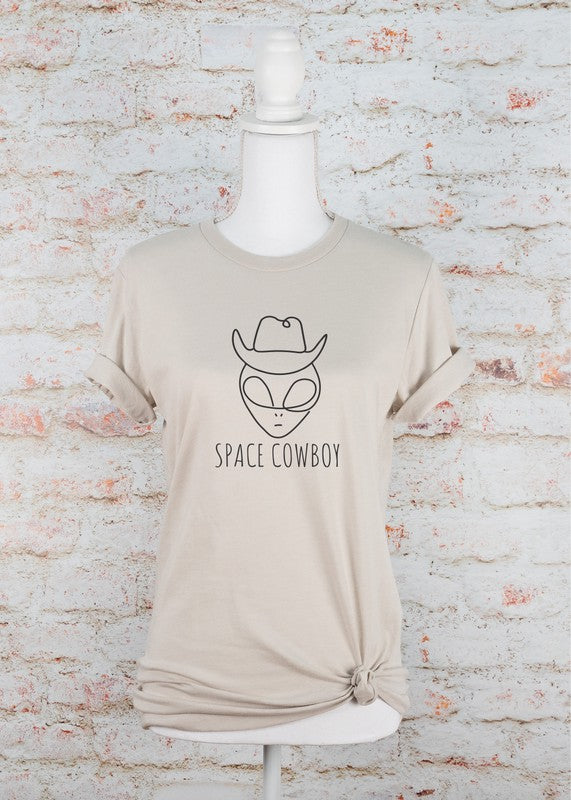 Space Cowboy Graphic Tee-SHIPS DIRECTLY TO YOU!