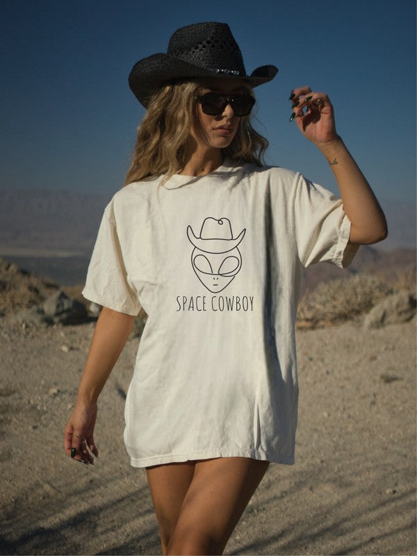 Space Cowboy Graphic Tee-SHIPS DIRECTLY TO YOU!