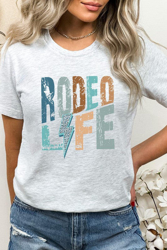 Rodeo Life Graphic Tee-SHIPS DIRECTLY TO YOU!