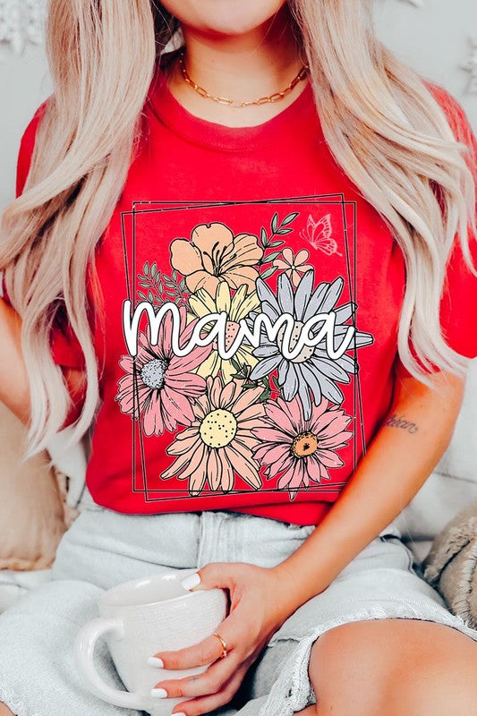 Mama Flower Tee-SHIPS DIRECTLY TO YOU!