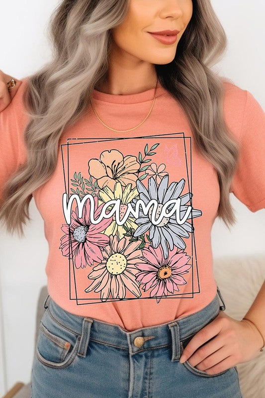 Mama Flower Tee-SHIPS DIRECTLY TO YOU!