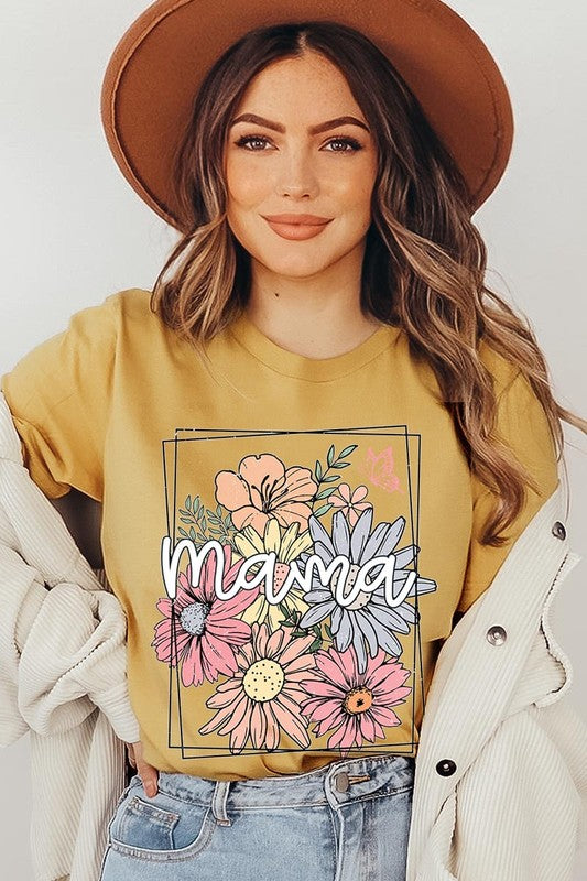 Mama Flower Tee-SHIPS DIRECTLY TO YOU!