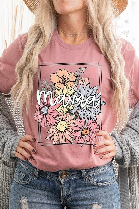 Mama Flower Tee-SHIPS DIRECTLY TO YOU!