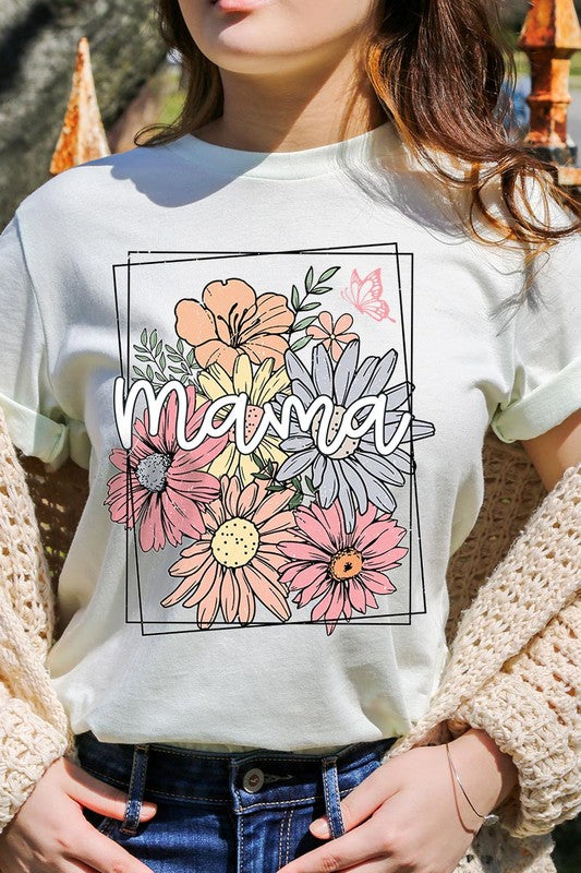 Mama Flower Tee-SHIPS DIRECTLY TO YOU!