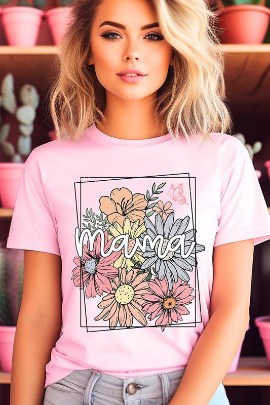 Mama Flower Tee-SHIPS DIRECTLY TO YOU!