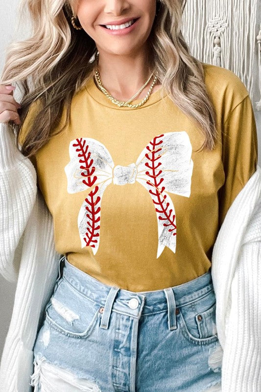 Coquette Bow Baseball Tee-SHIPS DIRECTLY TO YOU!