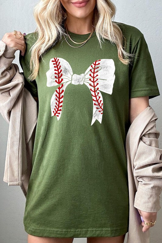 Coquette Bow Baseball Tee-SHIPS DIRECTLY TO YOU!