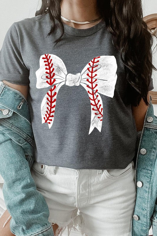 Coquette Bow Baseball Tee-SHIPS DIRECTLY TO YOU!