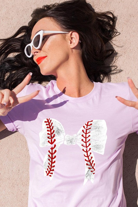 Coquette Bow Baseball Tee-SHIPS DIRECTLY TO YOU!