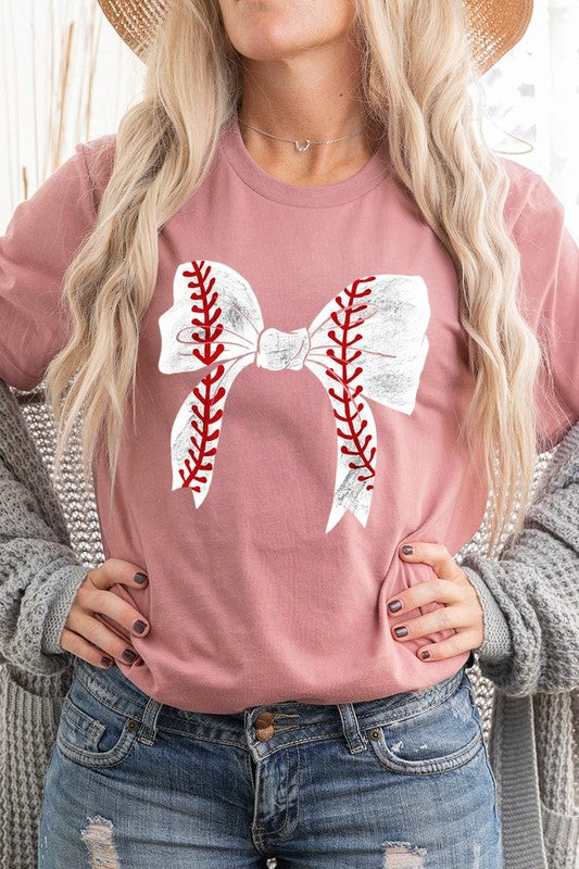 Coquette Bow Baseball Tee-SHIPS DIRECTLY TO YOU!