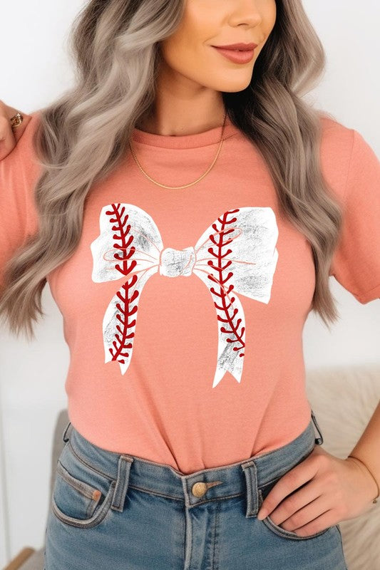 Coquette Bow Baseball Tee-SHIPS DIRECTLY TO YOU!