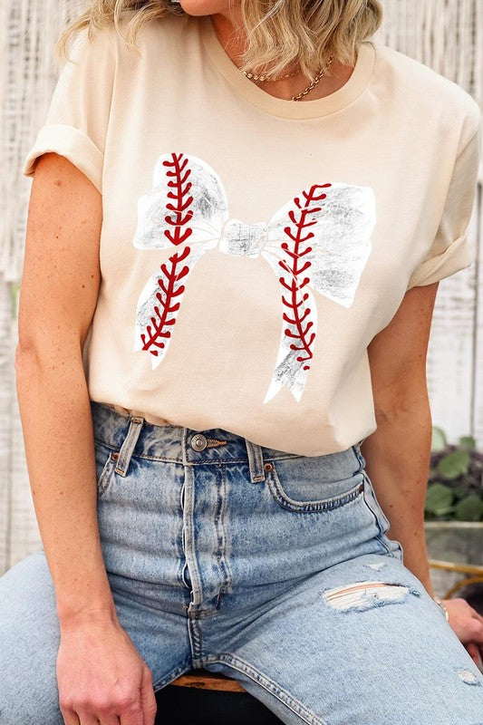 Coquette Bow Baseball Tee-SHIPS DIRECTLY TO YOU!