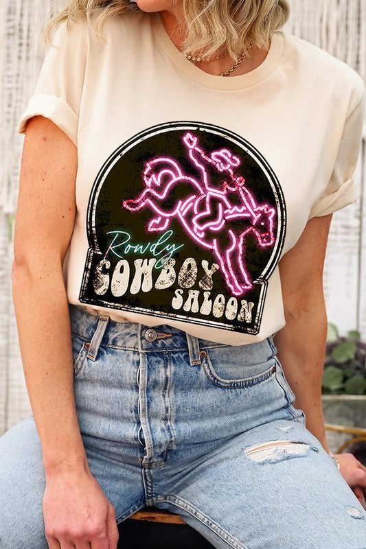 Cowboy Saloon Tee-SHIPS DIRECTLY TO YOU!