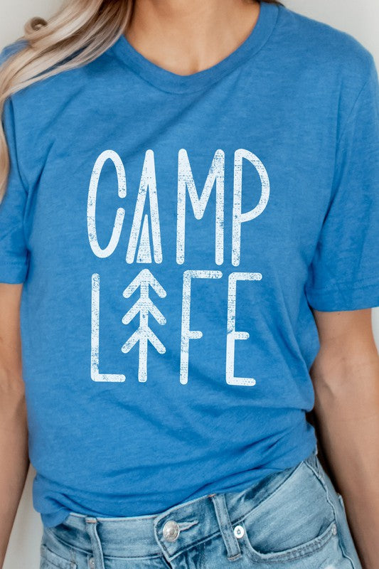 Camp Life Graphic Tee-SHIPS DIRECTLY TO YOU!