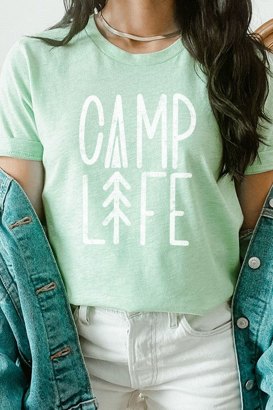 Camp Life Graphic Tee-SHIPS DIRECTLY TO YOU!