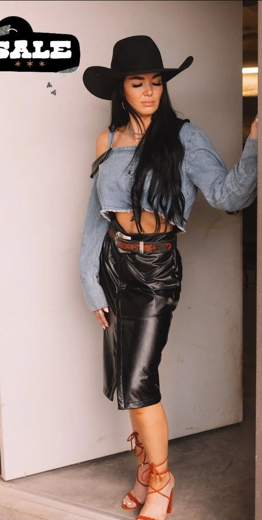 Corporate Cowboy Skirt