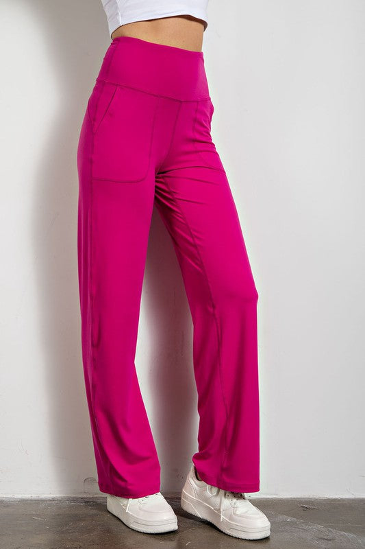 Butter Straight Leg Pants-SHIPS DIRECTLY TO YOU!