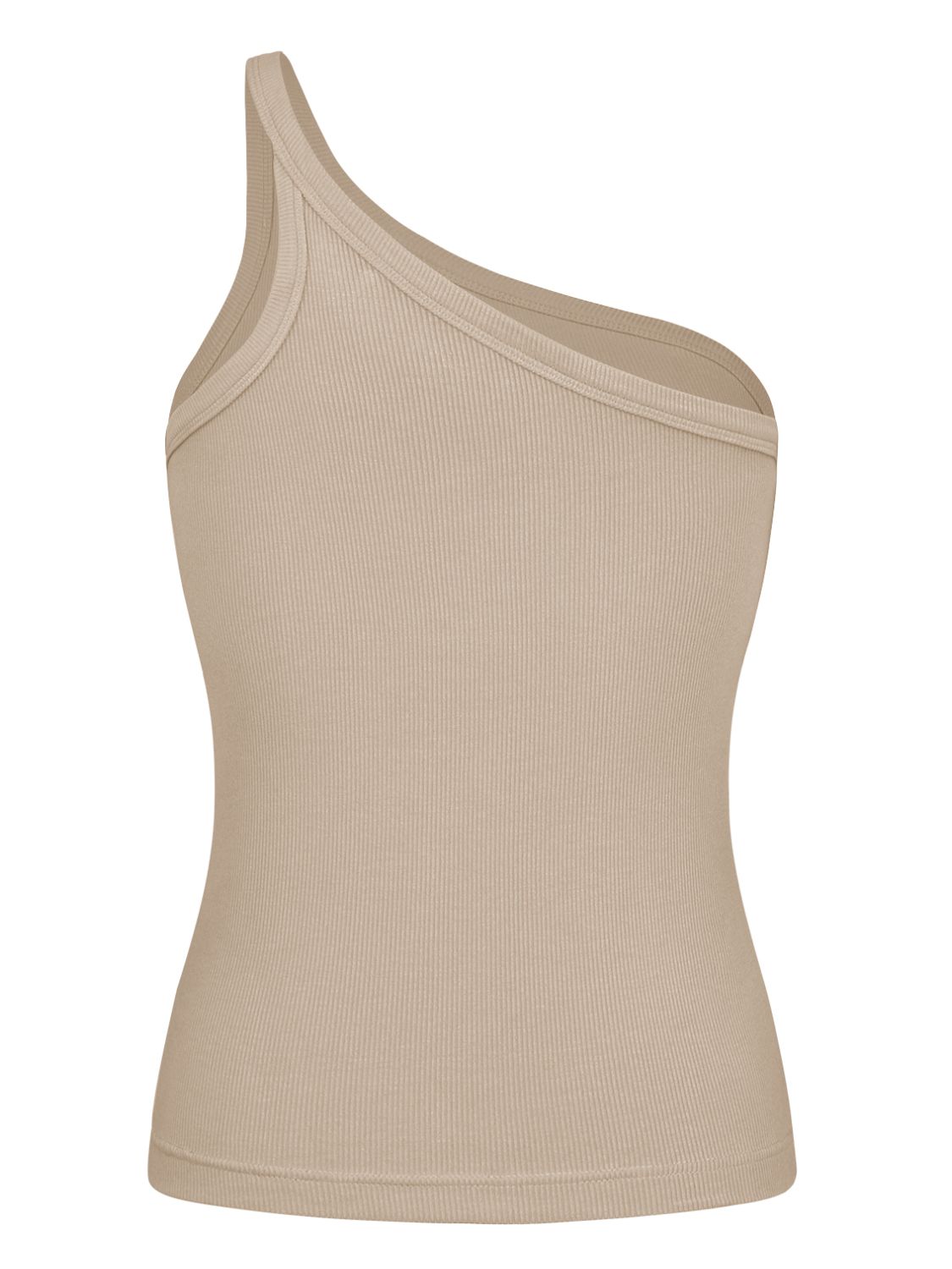 Ribbed One-Shoulder Tank-SHIPS DIRECTLY TO YOU!