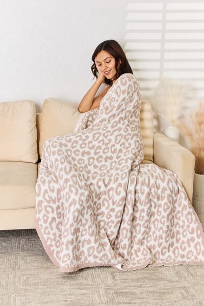 Cuddley Leopard Decorative Throw Blanket-SHIPS DIRECTLY TO YOU!