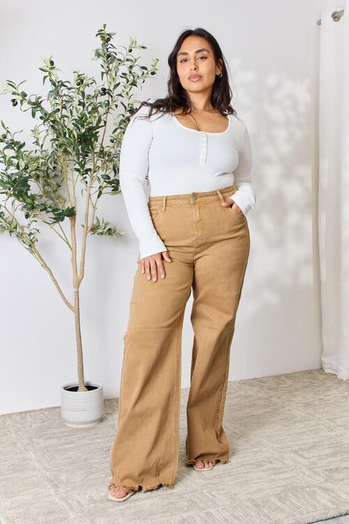 Rikki Wide Leg Jeans-SHIPS DIRECTLY TO YOU!