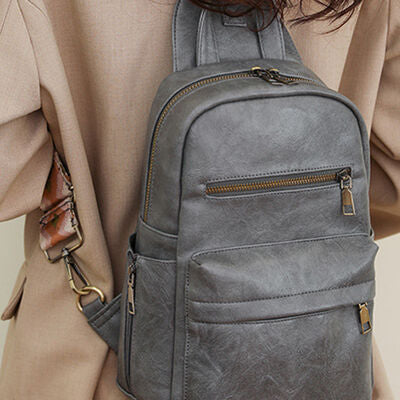 Meika Leather Backpack-SHIPS DIRECTLY TO YOU!